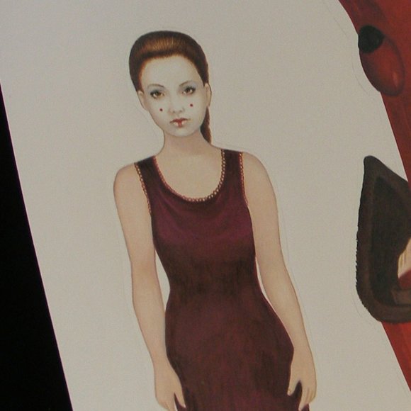 Star Wars Queen Amidala Paperdoll Book Naboo Episode 1 New Uncut 1999 - Picture 5 of 7